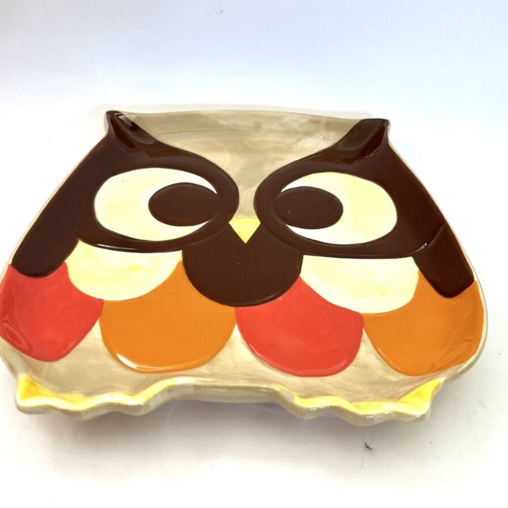 Mesa Home Products Decorative OWL 8” Plate